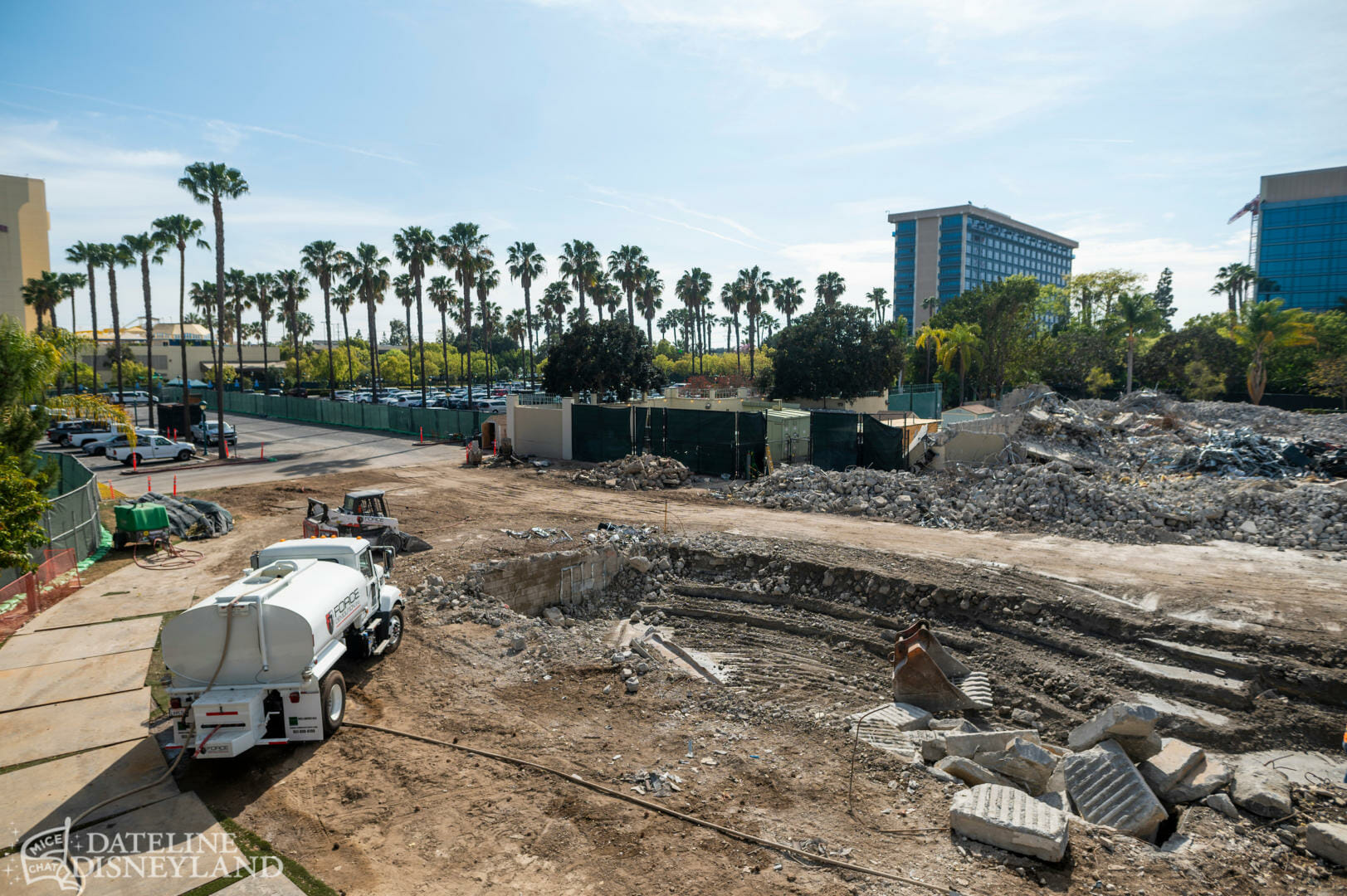 Downtown Disney demolition