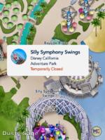 Disney California Adventure Refurbishments Silly Symphony Swings Closed-micechat