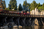 Disneyland Railroad Rivers of America trestle bridge steam train DSC_9758-X5