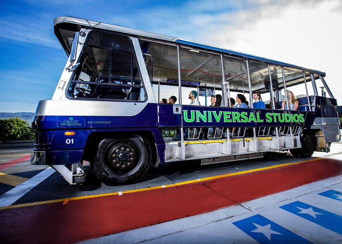 Universal Studios Hollywood - Electric Studio Tour Tram