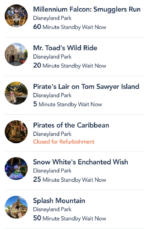 1 Disneyland crowds wait times 3