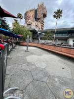 DCA Avengers Campus Tasting Lab Patio Work
