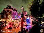 Disneyland Main Street Electrical Parade and Patriotic Bunting-micechat