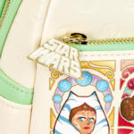 Loungefly Star wars ladies of the rebellion zipper pull