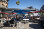 Disney California Adventure Avengers Campus PYM Test Kitchen seating area tables dining DSC_8210-4K