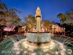 Disney California Adventure Beauty Carthay Circle Fountain Night-micechat