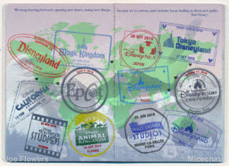 Disney Trip Around The World – Make Your Own Disney Passport!