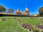 Disneyland Beauty Front Gate Train Station Garden-micechat