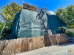 Disneyland Construction Treehouse scafolds-micechat