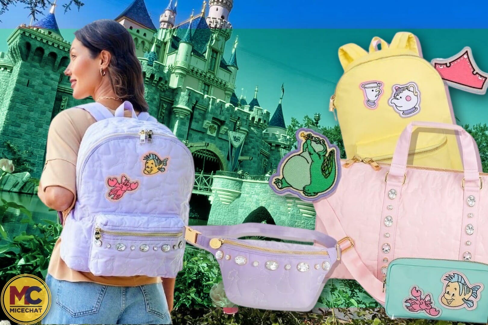 Disney Princess x Stoney Clover Lane Never Stop Dreaming Backpack