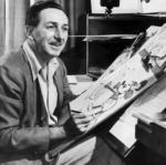 Walt Disney Drawing Mickey Mouse