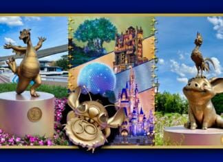 Walt Disney World’s Fab 50 Golden Characters – Can You Find Them All?