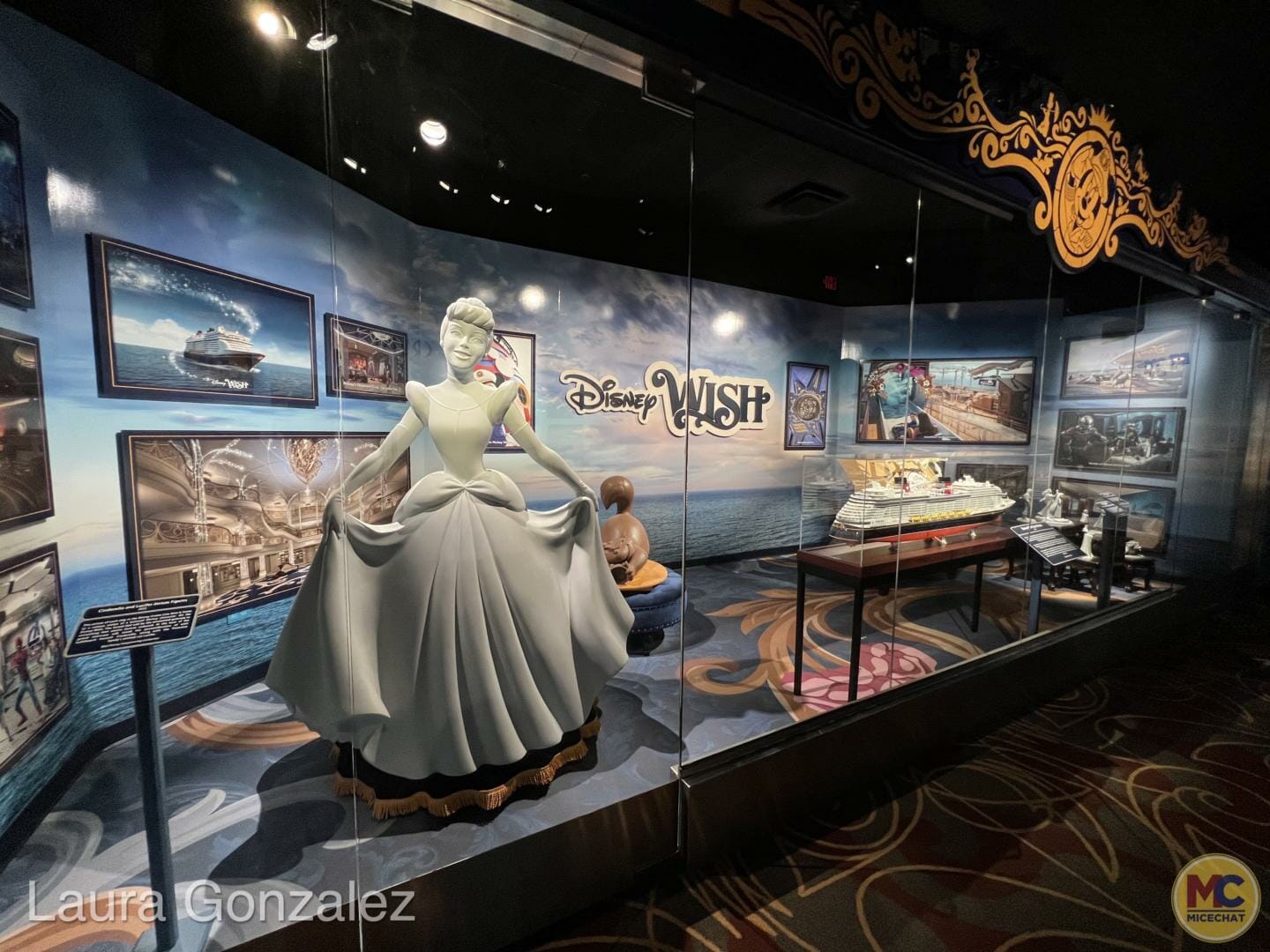 Disney Cruise Line Wish Exhibit