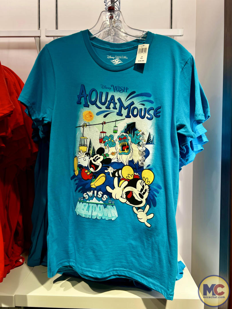 disney cruise- disney wish merchandise-aquamouse shirt - MiceChat