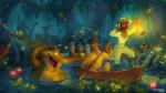 DIsneyland Walt Disney World Magic Kingdom Tiana’s Bayou Adventure concept art