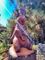 Disney California Adventure Redwood Creek Challenge Trail Brother Bear Statue-micechat
