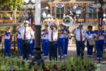 Disneyland All-American College Band flag retreat ceremony DSC_0912-4K