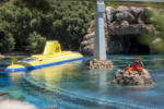 Disneyland Finding Nemo Submarine Voyage refurbishment lagoon subs testing Hank octopus DSC_9321-4K
