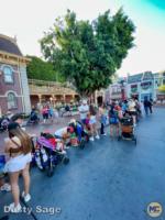 Disneyland crowds long line for Mickey on Main Street-micechat