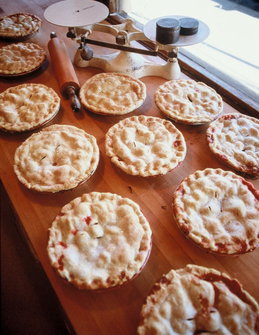 Apple pies in Julian California