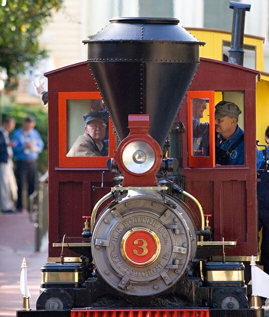 Ollie Johnston's train at Disneyland
