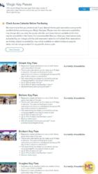 Pass Renewal selection page