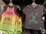 disney california adventure-avengers campus-collectors warehouse-guardians of the galaxy cosmic rewind mercandise-rainbow group shirt and loki shirt