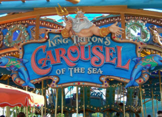 King Triton’s Carousel of the Sea at Paradise Pier