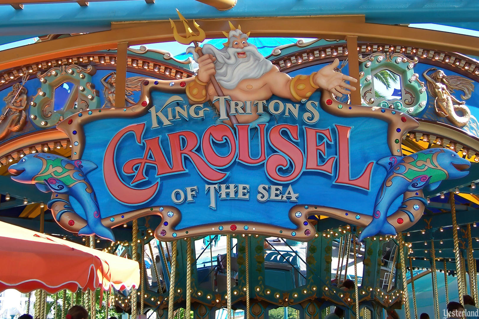 King Triton’s Carousel of the Sea at Paradise Pier