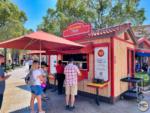 Disney Califronia Adventure food and beverage booth hollywood land