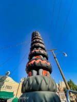 Disney Califronia Adventure halloween cars land tire tower 2