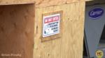 Knotts Berry Farm_Prop Shop Pizza Back Facade Construction Sign