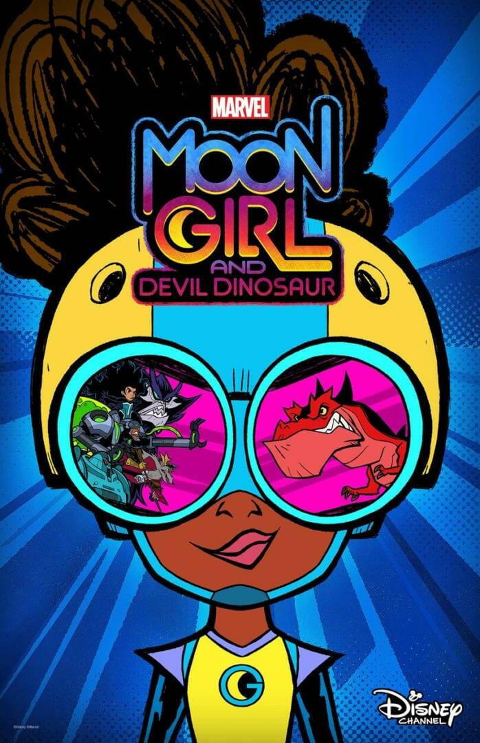 MARVEL'S MOON GIRL AND THE DEVIL DINOSAUR - Key Art. (Marvel)