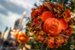 Walt Disney World Magic Kingdom Mickey’s Not so scary Halloween party MiceChat light up mickey decor main street wreath fall