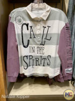 disneyland-disney parks halloweeen merchandise 2022-haunted mansion madame leota long sleeve polo shirt