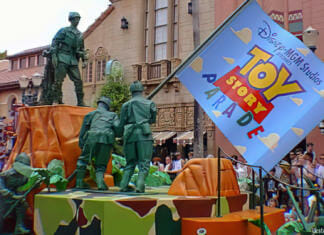 Yesterland: The Granddad of All Toy Story Rides, Shows, Parades, Shops, Restaurants, & Lands Toy Story Parade at Disney-MGM studios