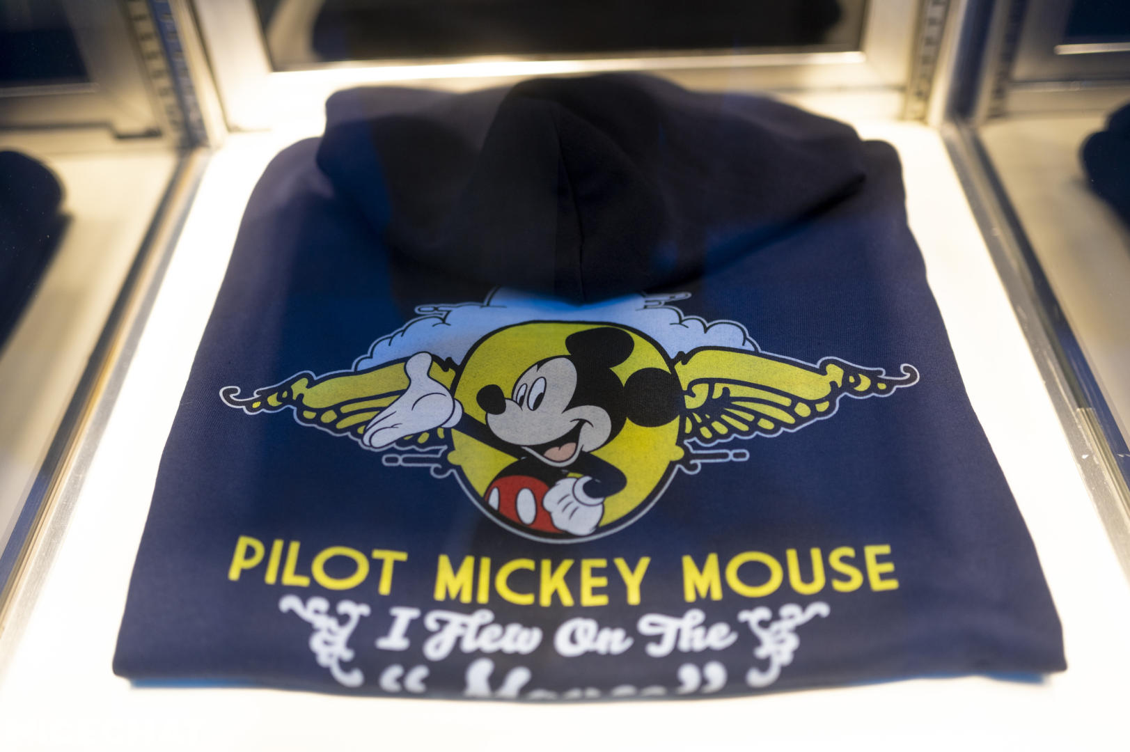 Walt Disney's airplane, D23 Expo: Walt Disney’s airplane lands at the Anaheim Convention Center!