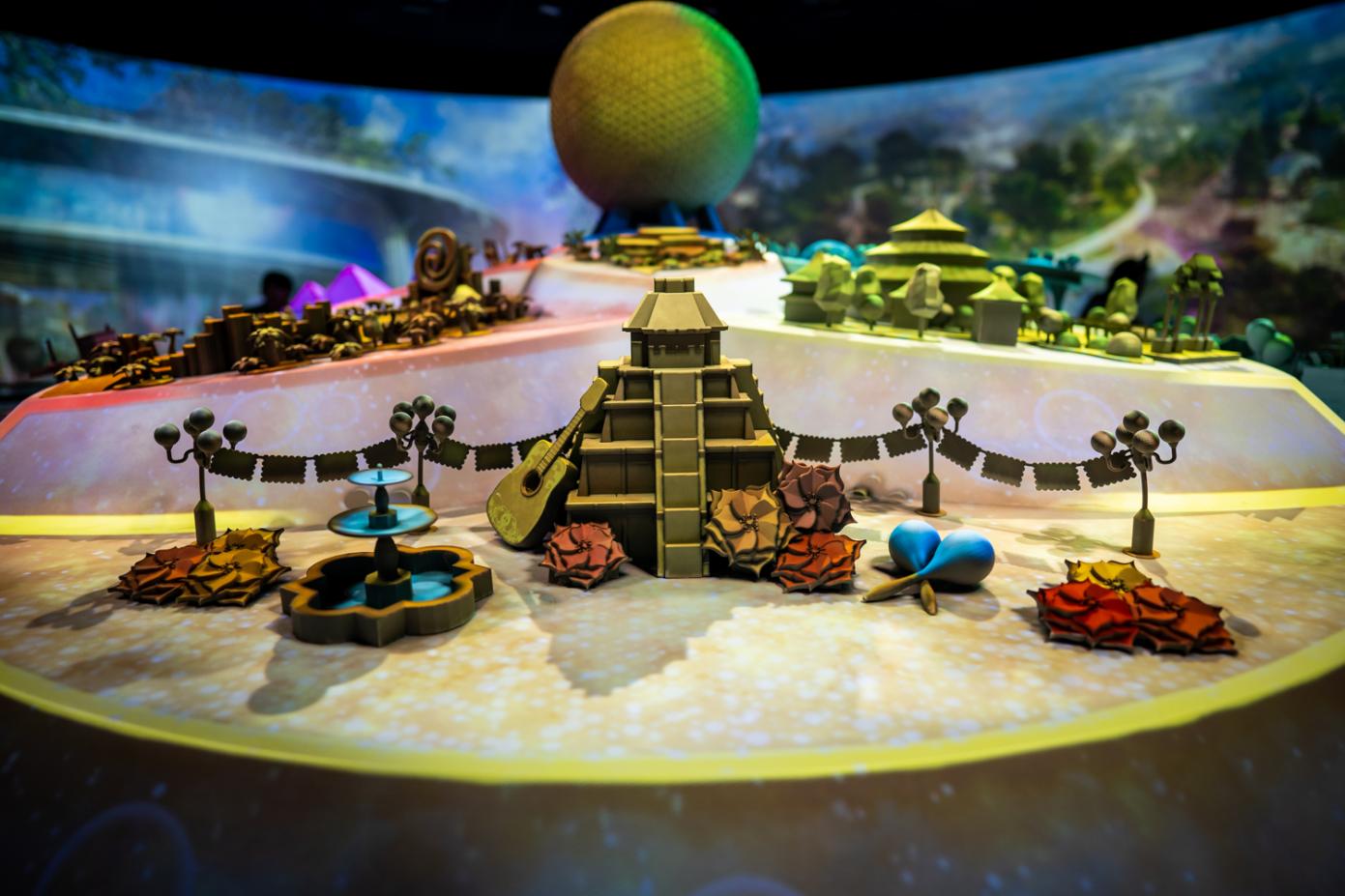 Mexico pavilion on epcot experience model