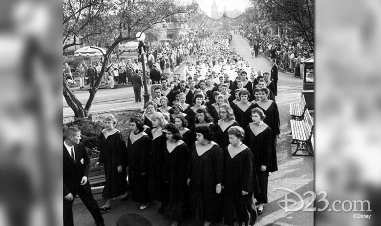Disneyland Candlelight Processional 1958