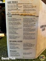 Disneyland Hearthstone Lounge Menu inside 5