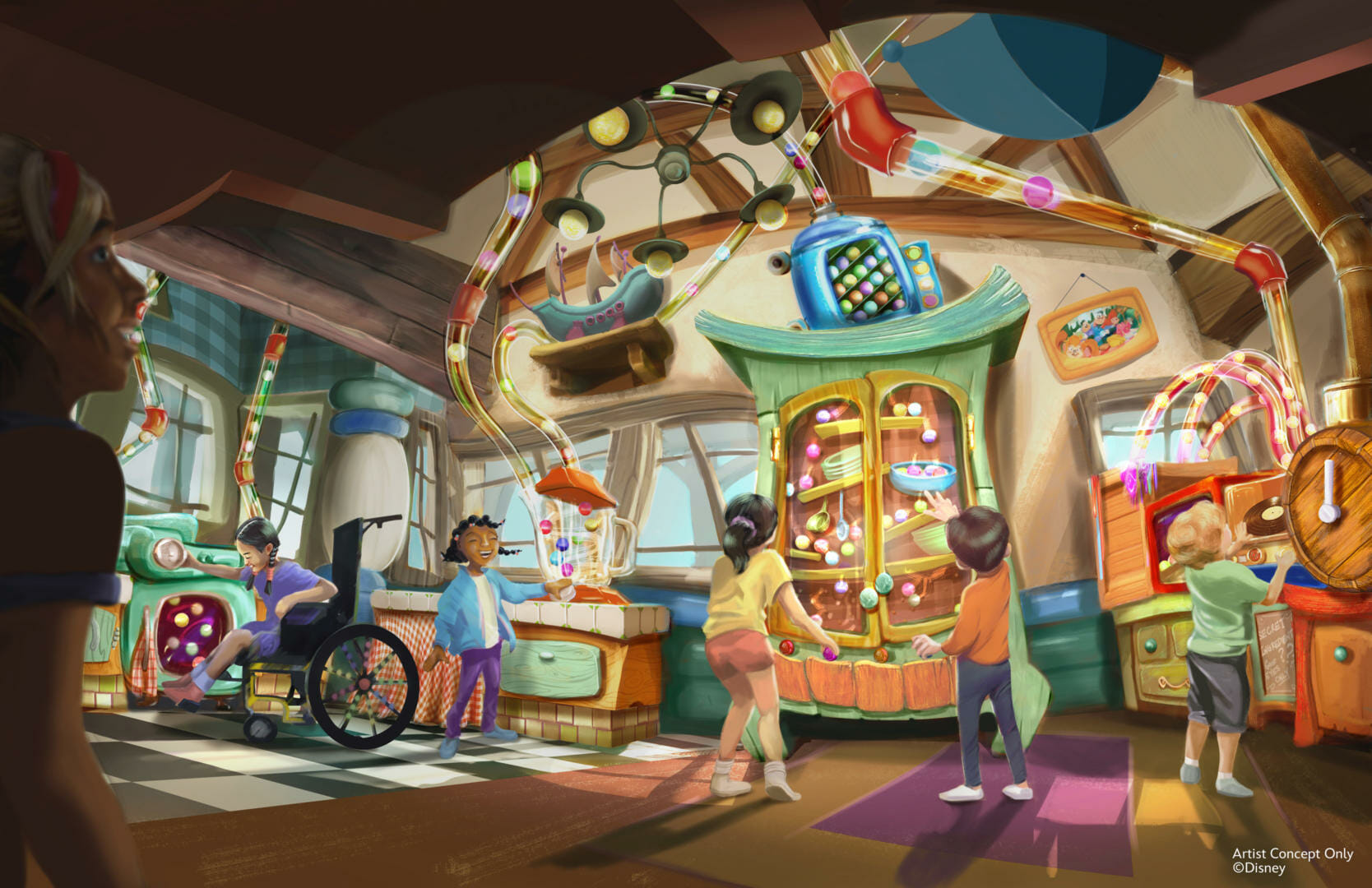 Wonderful World of Dreams, Disney Parks Reveal New Magic, Models & Concept Art