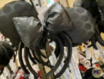 Disneyland-downtown disney-world of disney-black on black ear headband