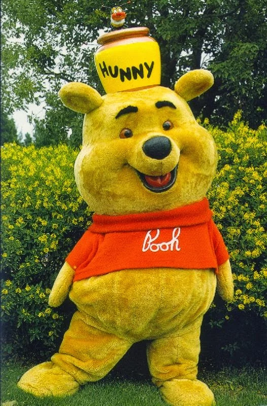 Disneyland's old Winnie the Pooh costume