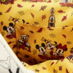 Loungefly-Fall Mickey and Minnie Statement Collection-Minnie Mouse crossbody bag-lining