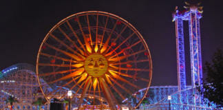 Sun Wheel at Paradise Pier