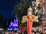 Disneyland Beauty Halloween Time signMiceChat