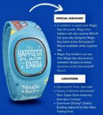 Disneyland MagicBand+ Magic Key Version