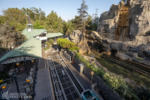 Disneyland Matterhorn Bobsleds refurbishment view from Monorail DSC_3281-X5