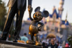 Disneyland Patners Statue closeup Mickey Mouse Sleeping Beauty Castle DSC_2134-X5