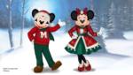 Disneyland holidays 2022 minnie mickey new costumes